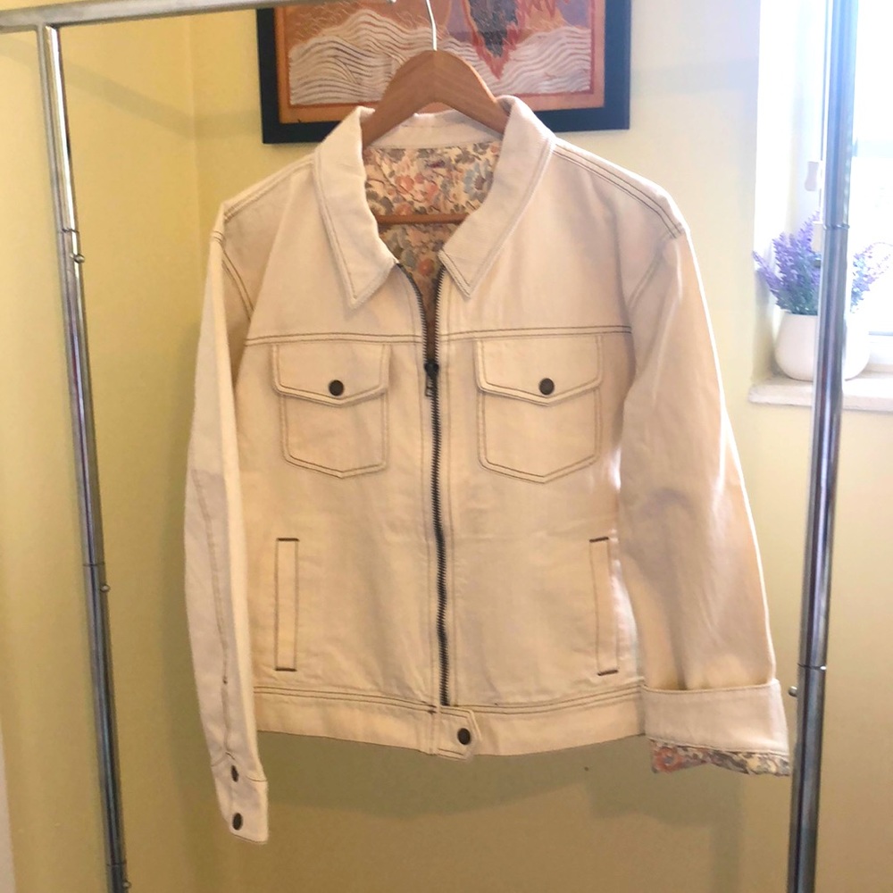 🐚 *NWT Faherty canvas jacket